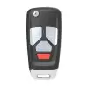 Xhorse Wireless Flip Remote Key Audi Style 4 Buttons XNAU02EN