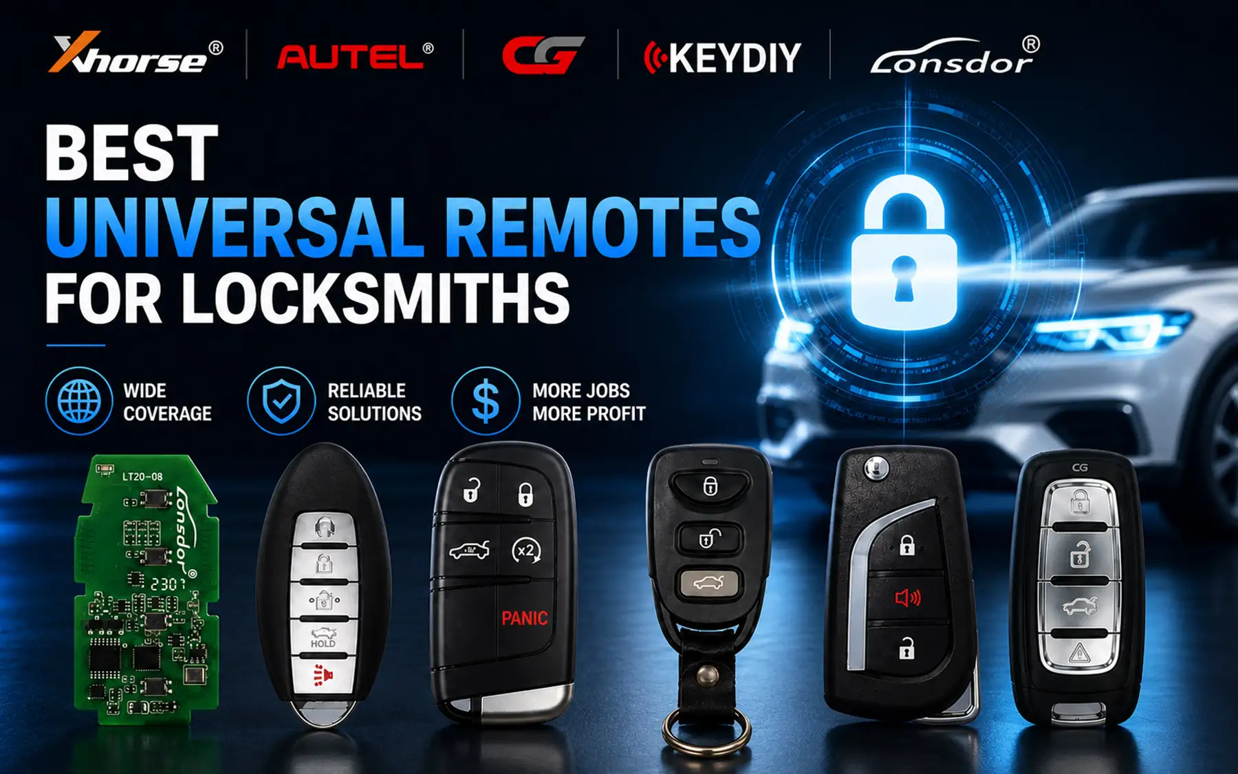 Best Universal Remotes for Locksmiths (Complete Guide)
