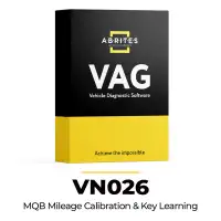 Abrites VN026 MQB Mileage Calibration and Key Learning Immo 5A/5B for VAG