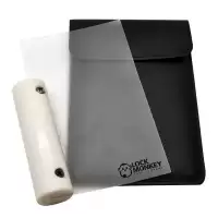 Lock Monkey Latch Shim w/ Handle & 4 Replacement Shims