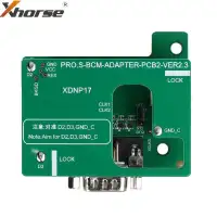 Xhorse PORSCHE BCM Solder Free Adapter XDNP17GL for VVDI Mini PROG, Key Tool Plus