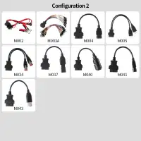 Motorcycle IMMO Accessories Kit for OBDSTAR Key Master G3 - Configuration 2