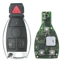 CG MB FBS3 Keyless Go Key 315/433Mhz with 4 Button Shell For W204 W207 W212 W164 W166 W216 W221 W251 After Year 2010
