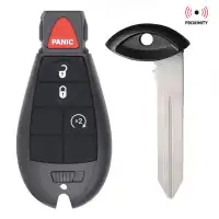 Fobik Proximity Remote Key For Chrysler Dodge IYZ-C01C,4 Button Remote Start