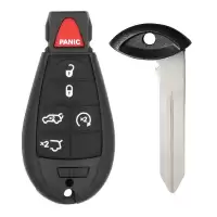 Fobik Remote Key For Jeep Grand Cherokee, Commander 6 Buttons IYZ-C01C, M3N5WY783X