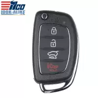 2016-2018 Flip Remote Key for Hyundai Santa Fe 95430-2W110 TQ8-RKE-4F31 ILCO LookAlike