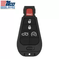 2008-2020 Fobik Remote Key for Chrysler, Dodge 05026887AK IYZ-C01C ILCO LookAlike