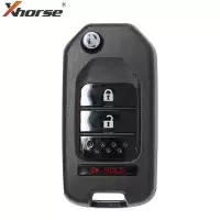 Xhorse Wire Flip Remote Key Honda Style 2+1 Buttons XKHO02EN