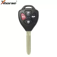 Xhorse Wire Remote Key Toyota Style Triangle 4 Buttons XKTO02EN