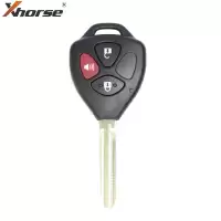 Xhorse Wire Remote Key Toyota Style Flat Right 3 Buttons  XKTO04EN