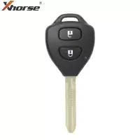 Xhorse Wire Remote Flat Triangle Toyota Style 2 Buttons XKTO05EN