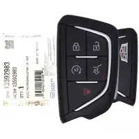 2023-2025 Cadillac Lyriq Smart Remote Key YG0G20TB1 13592983 5 Button