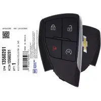2021-2025 Chevrolet Smart Remote Key 13548442 YGOG21TB2  4 Button