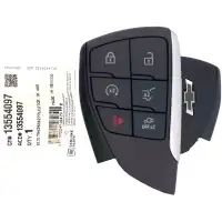 2024-2025 Chevrolet Blazer Smart Remote Key 13554097 YGOG21TB2  6 Button