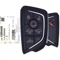 2020-2021 Chevrolet Corvette Smart Entry Remote 7 Button 13538852 YG0G20TB1