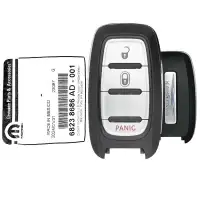 2017-2021 Chrysler Pacifica Smart Remote Key 68238686AD M3N-97395900 3 Button