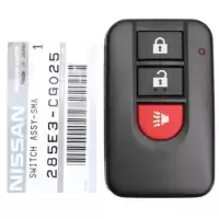 2003-2004 Infiniti FX35, FX45 Smart Keyless Remote Key 3 Button 285E3-CG025 NHVWBU612