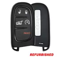 2014-2021 Jeep Cherokee Smart Proximity Keyless Remote 5 Button 68141580 GQ4-54T Refurbished (Grade A)