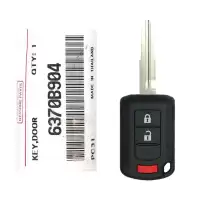 Mitsubishi Mirage Keyless Remote Head Key 6370B904 OUCJ166N