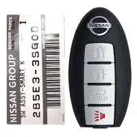 2013-2019 Nissan Sentra, Versa Smart Keyless Remote Key 4 Button 285E3-3SG0D CWTWB1U840