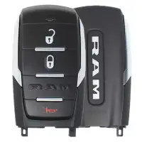 2025-2025 RAM 2500, 3500 Smart Remote Key 68710036AA OHT-4882056 3 Button