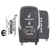 2019-2024 Dodge Ram 1500 Pickup Smart Remote Key 5 Buttons 68584155AA OHT-4882056