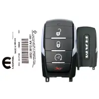 2025-2026 RAM 1500 Smart Remote Key 68523812AA OHT-4882056 4 Button