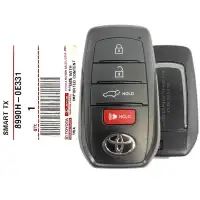 2025 Toyota Grand Highlander Smart Remote Key 8990H-0E331 HYQ14FBX 4 Button