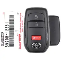 2023-2026 Toyota 4Runner, Corolla Hatchback Smart Remote Key 8990H-12561 HYQ14FBW