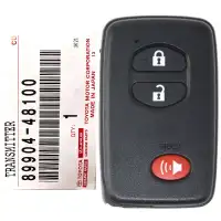 2008 -2011 Toyota Highlander, Rav4 Smart Keyless Prox Remote 3 Buttons 89904-48100 HYQ14AAB