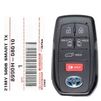 2021-2024 Toyota Sienna Smart Keyless Proximity Key 8990H-08010 8990H-08011 HYQ14FBX