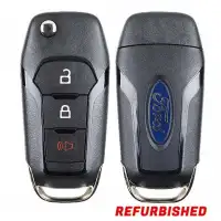 2023-2025 Ford F-Series Flip Remote Key 3 Button 164-R8334 N5F-A08TBLP Refurbished (Grade A)