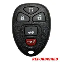 2006-2013 Chevrolet, Buick, Cadillac Keyless Entry Key Fob 22952176 OUC60270 OUC60221 Refurbished (Grade A)