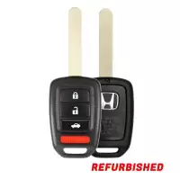 2016 Honda Accord Keyless Remote Head Key 4 Button 35118-T2A-A60 MLBHLIK6-1TA