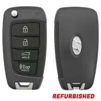 20218-2021 Hyundai Accent Flip Remote Key 95430-J0700 NYOSYEC4TX1707 Refurbished (Grade B)