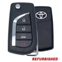 2018-2022 Toyota Corolla Camry Flip Remote Key 89070-06791 HYQ12BFB Refurbished (Grade B)