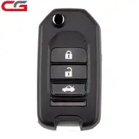 CGDI CG Key C13-000004 Honda Style Universal Flip Wire Remote (3+1 Buttons)