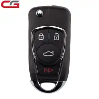 CGDI CG Key C13-000005 Buick Style Flip Universal Wire Remote (4 Buttons)
