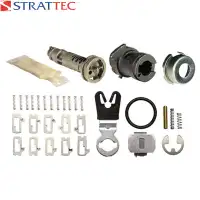 2015-2017 Ford F-Series Right Door Full Repair Kit Uncoded Strattec 7026858