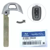 2018-2019 Hyundai Accent OEM Emergency Insert Key Blade 81996-H5020