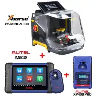 Bundle of Xhorse Condor XC-MINI Plus II and Autel IM508S and Autel XP400 Pro