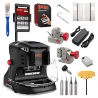 Black Widow V2 Deluxe Package Portable Key Cutting Machine Supports Smart Phone and Tablet