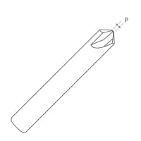 0.4mm 100° Universal Grade Carbide Dimple Cutter For SILCA Futura