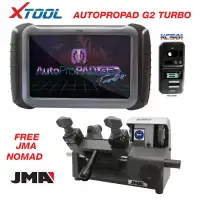 Bundle of XTool AutoProPad G2 Turbo and  Free JMA NOMAD Portable Key Duplicating Machine