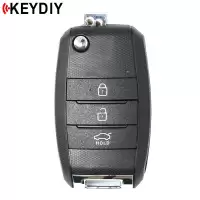 KEYDIY KD Universal Car Flip Remote Key Kia Style 3 Buttons B19-3