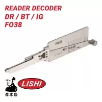 Original Lishi FO38 for Ford Reader Decoder Anti Glare