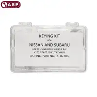 1982-2011 Nissan Infiniti Subaru X123/ DA25 Keying Tumbler Kit A-16-106