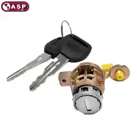 1998-2006 Honda Acura HD103 Passenger Door Lock Cylinder Coded D-19-120