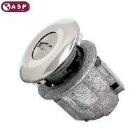 1986-2008 Ford H54 10-Cut Door Lock Service Pack Uncoded Chrome Cap D-42-221