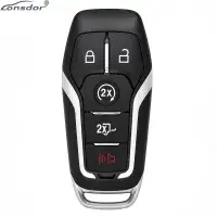 Lonsdor FO3H-17 Universal Smart Remote Key Ford Style 5-Button 868/902MHz